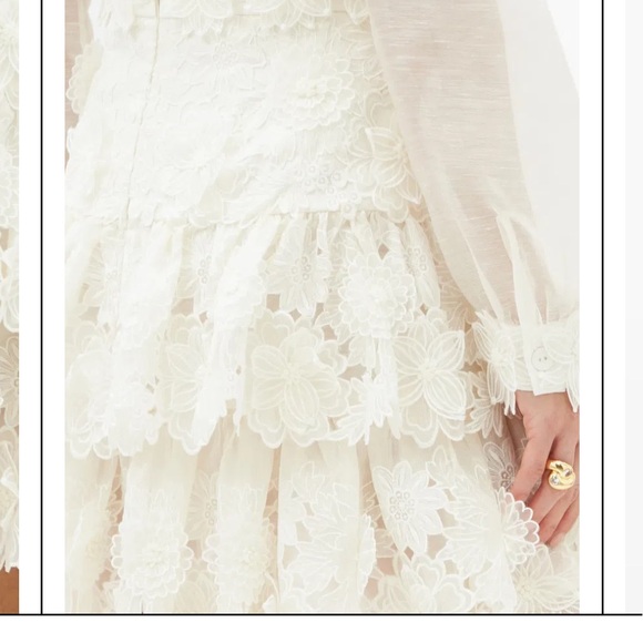 Zimmermann Lovestruck Skirt $950 sold out Size 0 - Picture 3 of 9